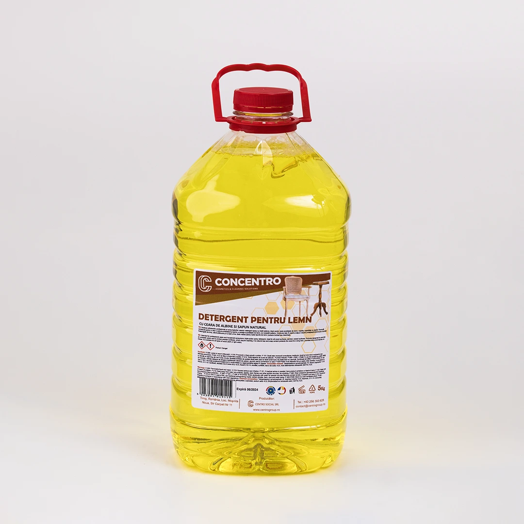 Detergent pentru Lemn cu Ceară de Albină și Săpun Natural